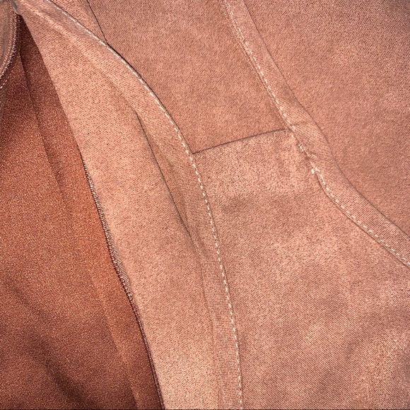 Fall Faux Suede Dress - Picture 6 of 7